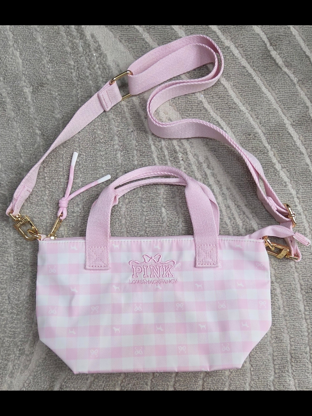 PINK x Love Shack Fancy Mini Tote Bag